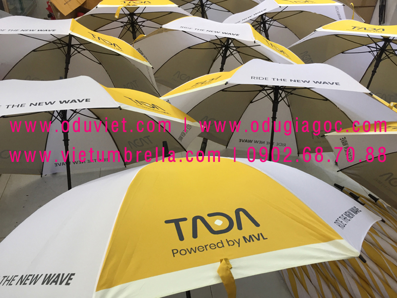 xưởng sản xuất ô dù cầm tay in logo quảng cáo